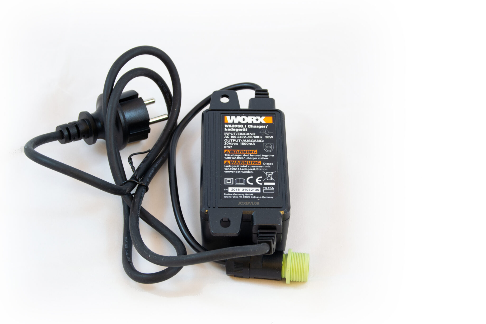 Strømforsyning WA3750.1 (100-240V,20V,38W) – Robotgrossisten